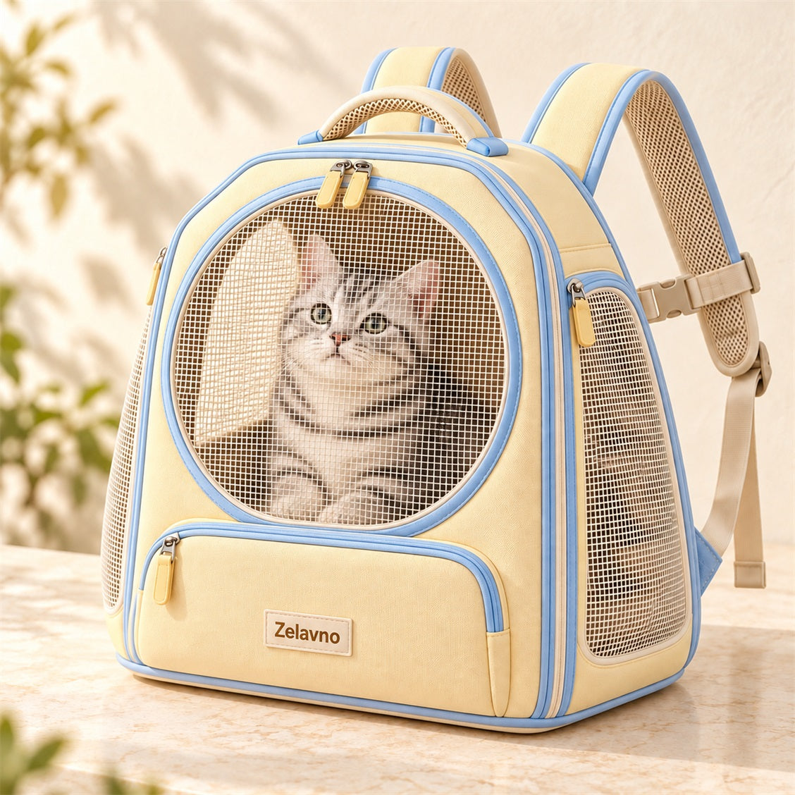 Zelavno Roundview Pet Backpack - main product view