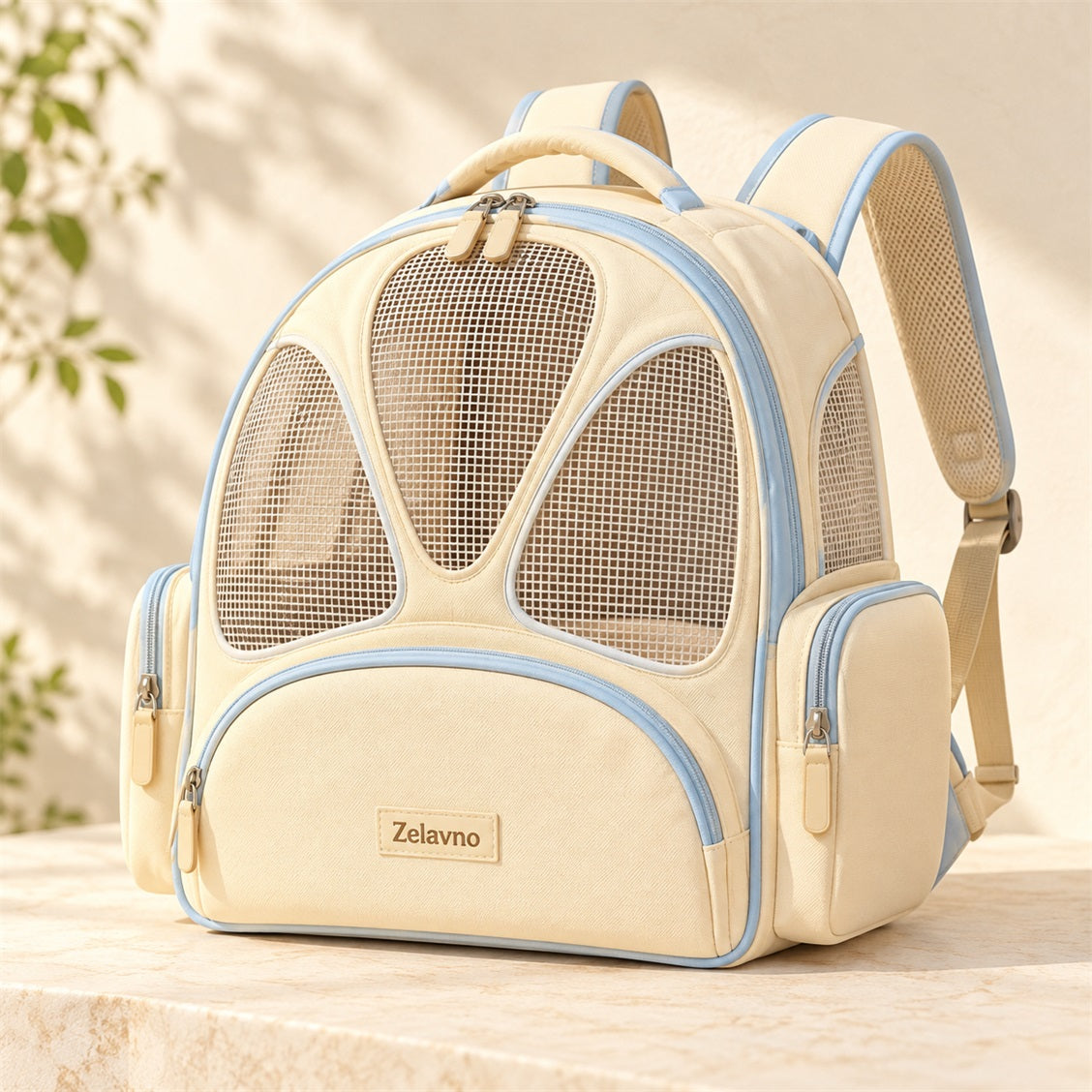 Zelavno Twinleaf Pet Backpack - main product view