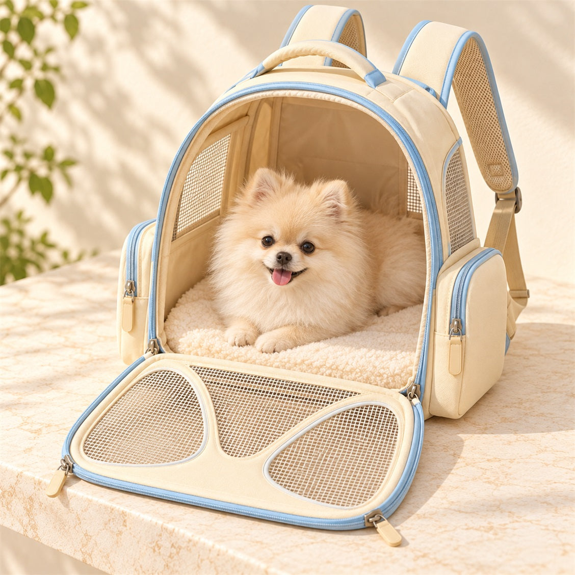 Zelavno Open Nest Pet Backpack - secondary product view