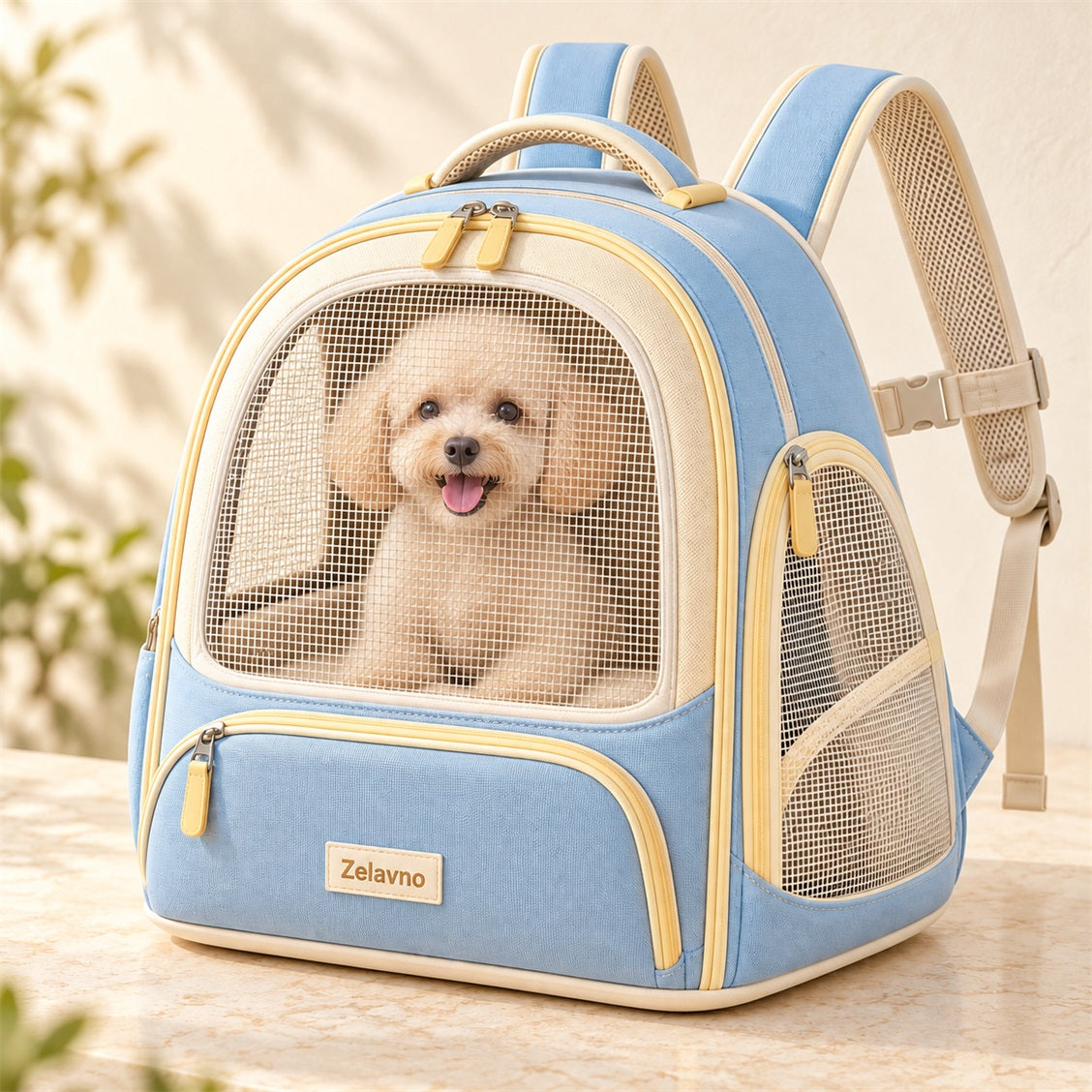 Zelavno Cloud Arch Pet Backpack - secondary product view